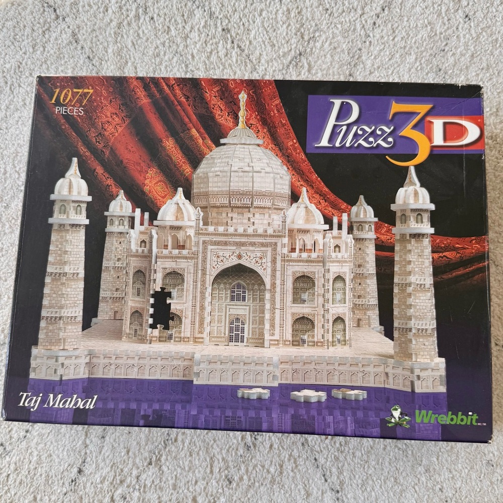 Taj Mahal 3D puzzle